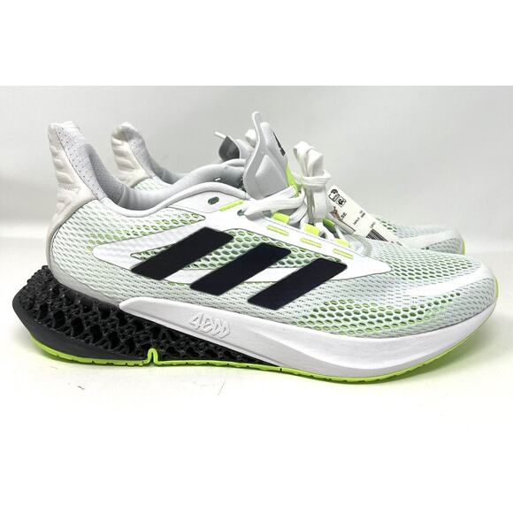 Adidas 4D FWD Pulse Mens Running Shoe Q46221 Sz 10.5 White Signal Green No Box main image 15